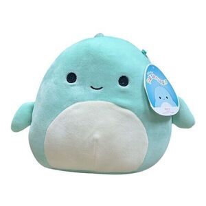Squishmallow 8" Perry The Dolphin Plush NWT Collector Blue White‎